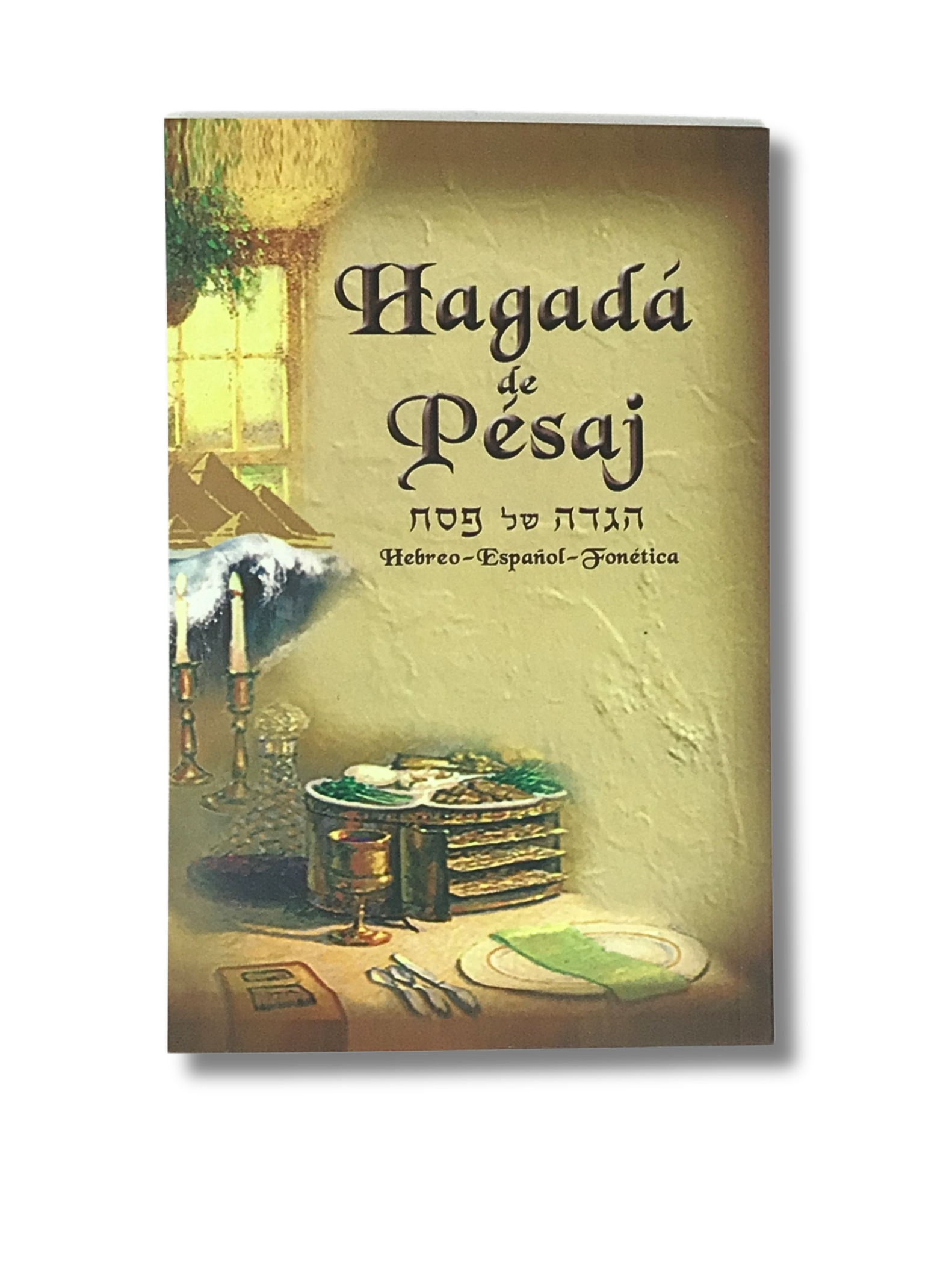 Hagada De Pesaj Editorial Pasta Blanda Hebreo, Español Y Fonetica