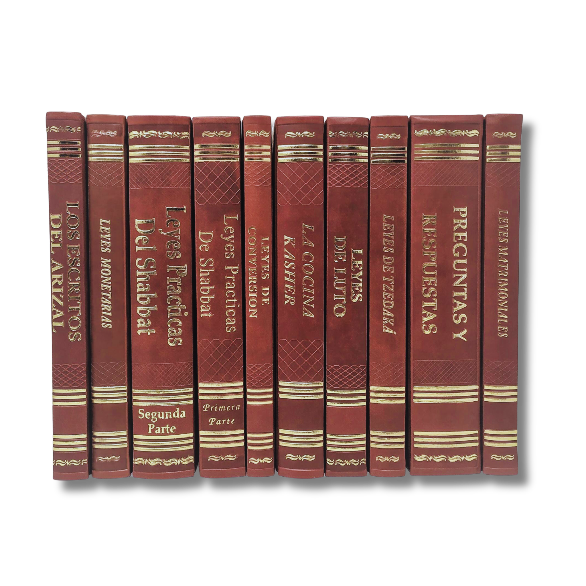 Libros de Leyes del Rab Rafael Cohen Soae Juego de 9 tomos