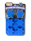 Molde silicon grande estrella de david 6 piezas 05221