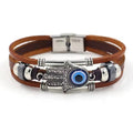 Pulsera cafe Hamsa  ojos 91521