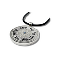 Shema Israel round necklace with magen david 11157