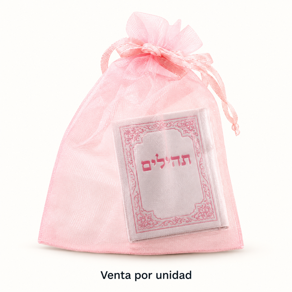 Tehilim rosa 43174: presentación sobre fondo claro.