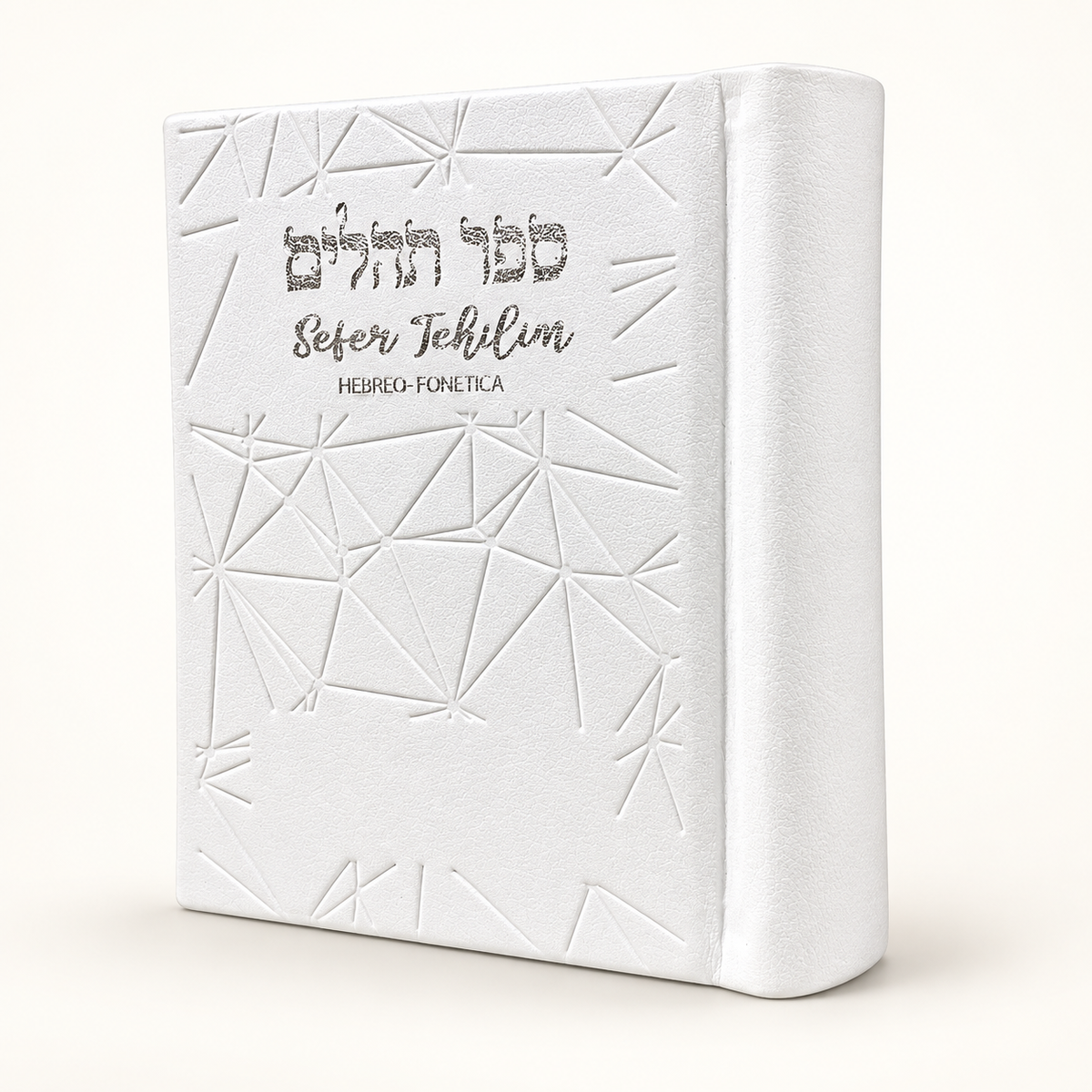 Tehilim Noam blanco: presentación de portada sobre fondo claro.