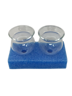 Vasos de vidrio 2 pzas 61005