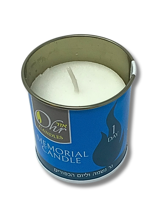 Candle memorial candle 1 day tin Ohr Candles 11570