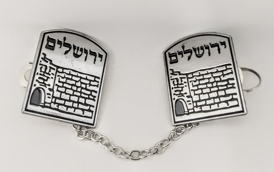 Broches talit Jerusalem  05955