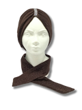Kisui rosh turbante metálica café  11536