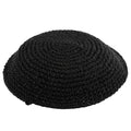 Kipa tejida negra 14cm 15321