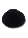 Kipa terciopelo negro mofet talla 7, 4 partes 16384