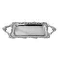 Charola de pewter cordon decorado 18817