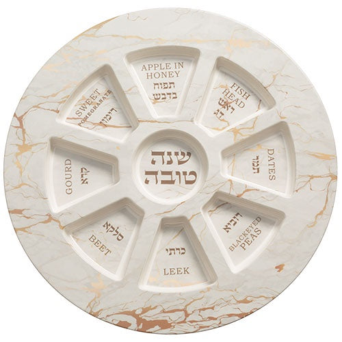 Melamine Rosh Hashanah Platter 47385