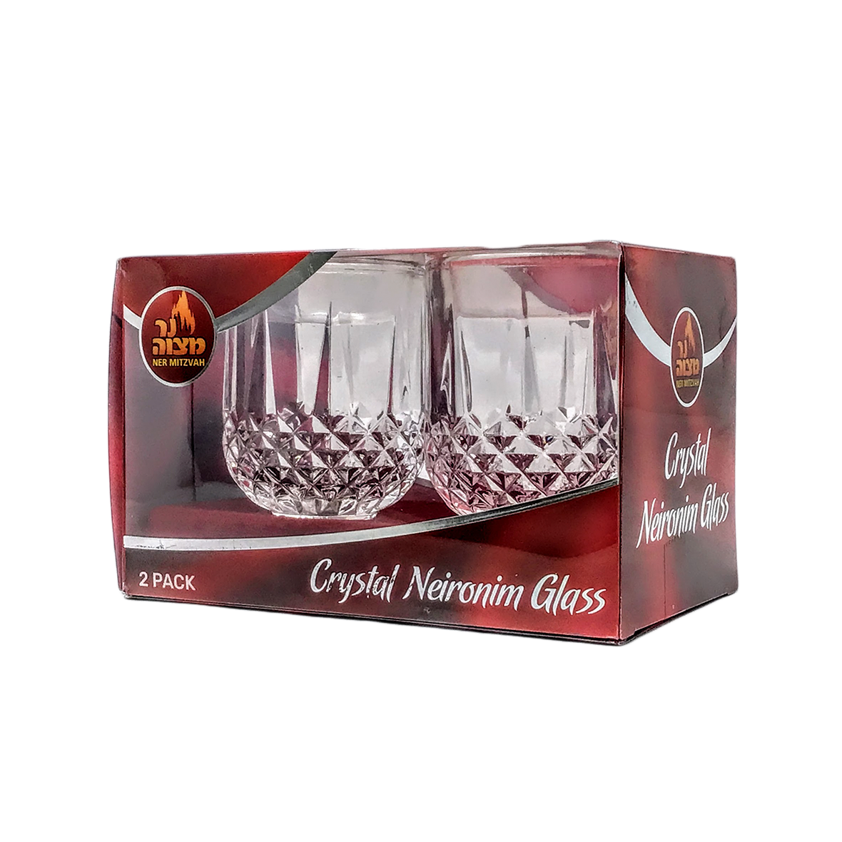 Par de vasos cristal tallado #15 60015