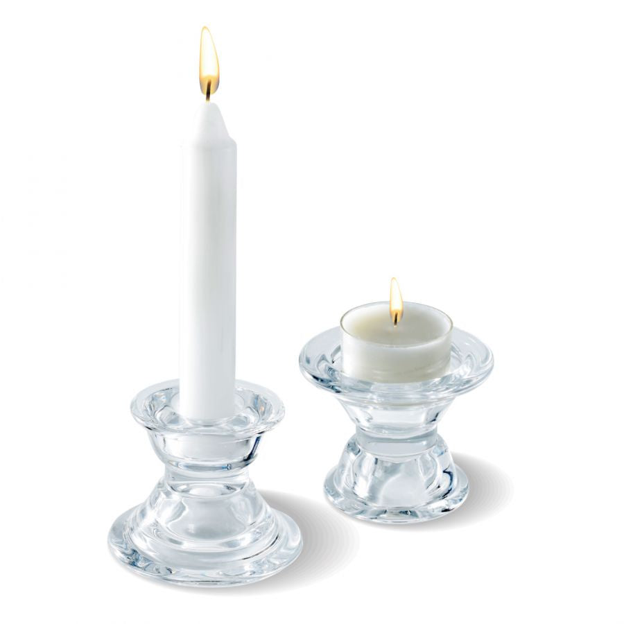 Crystal candlesticks pair 62030