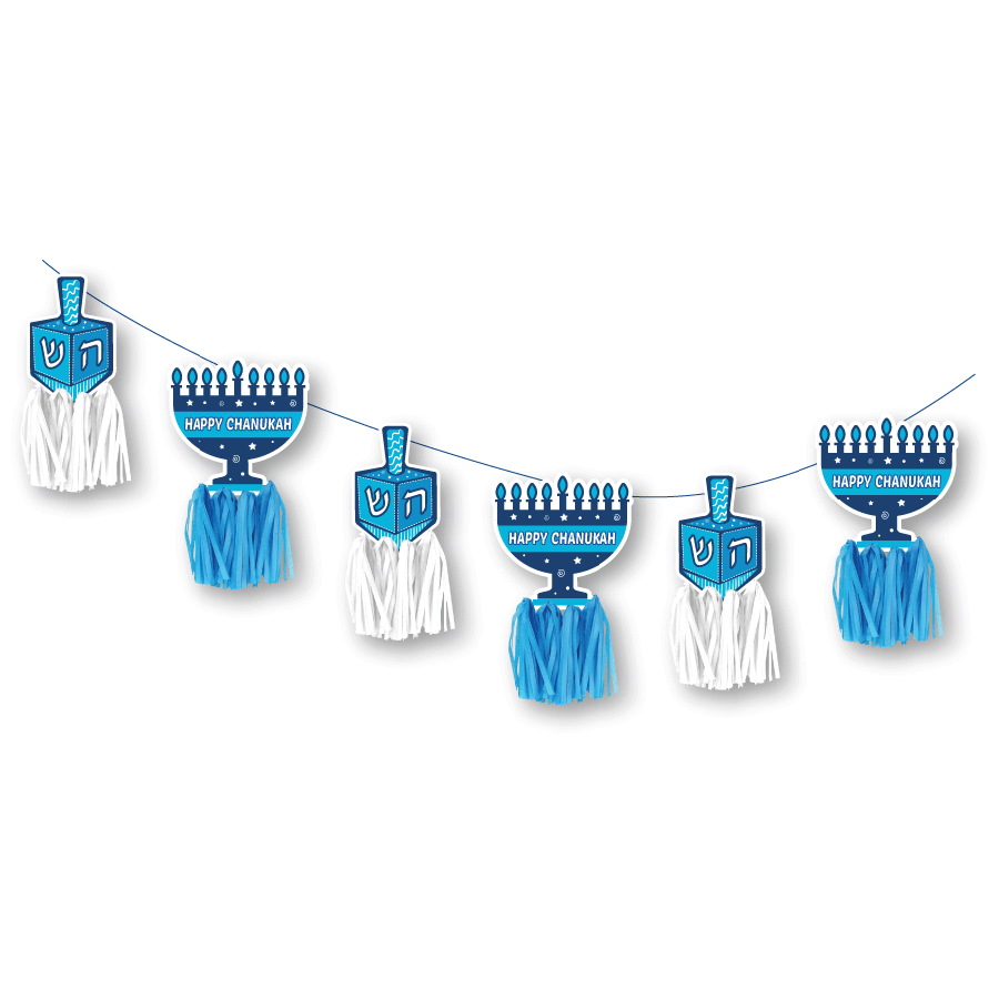 Chanukah Fringes Banner 78262
