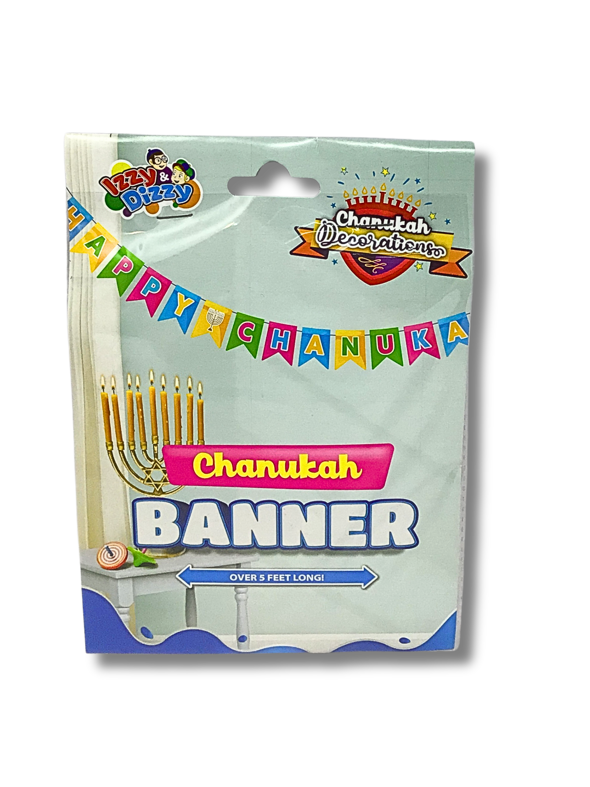 Colorful Chanukah Banner 78263