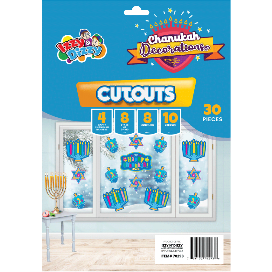 Chanukah Cutouts 78293