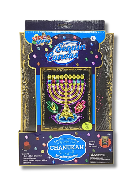 Chanukah Sequins Canvas Kit 78141