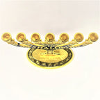 Menora 7 brazos Shalom 10.2cm 96132