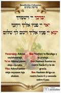 Poster Bendicion Cohanim
