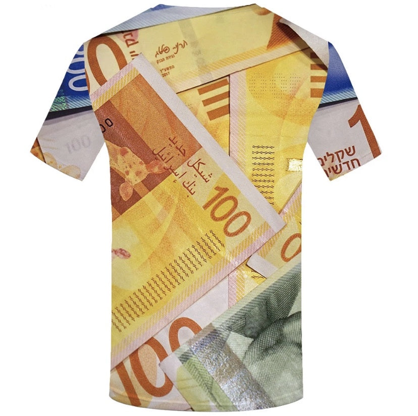 Playera Shekel moneda de Israel - Libreria Jerusalem Centro