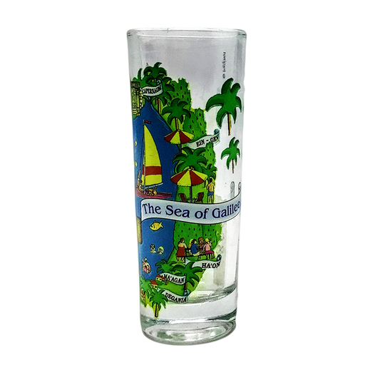 Vaso tequilero mar de Galilea 11438