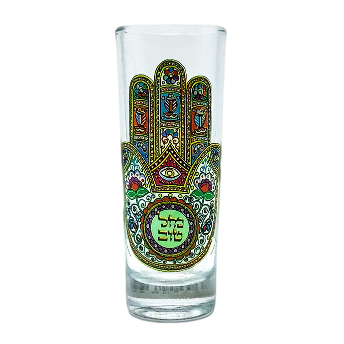 Hamsa tequila glass 43623-52