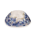 Kipa jerusalem azul YME-15B
