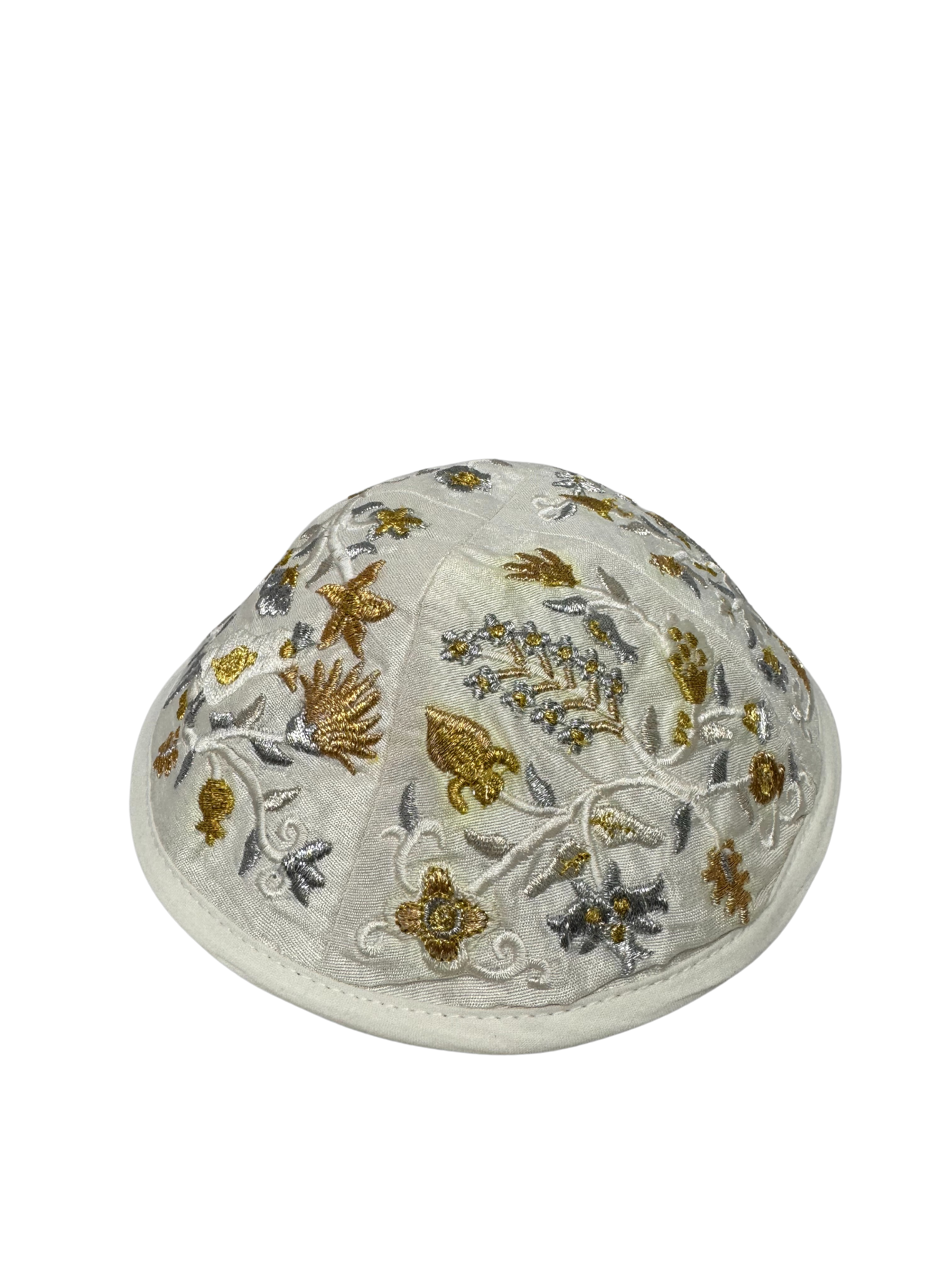 Kipa con decoraciones doradas YME12Z