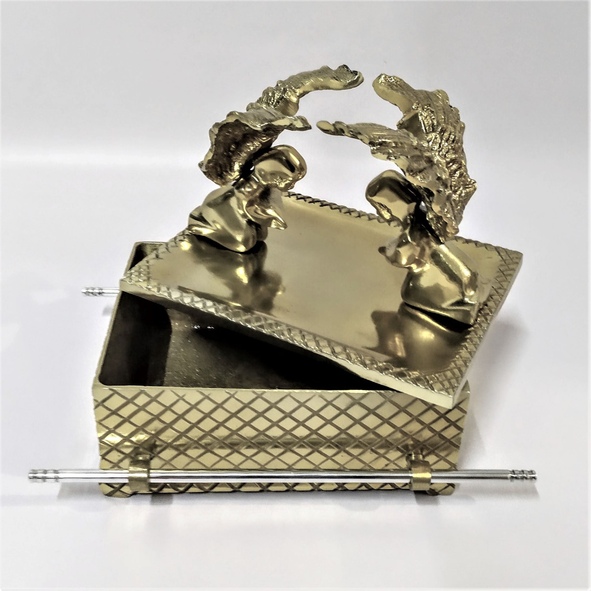 Arca de la alianza laca dorada grande 18803