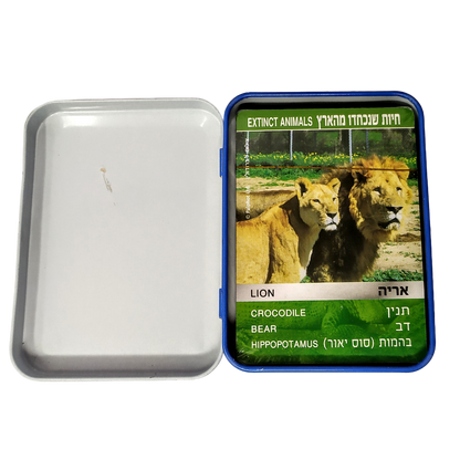 Juego de cartas Animales de la biblia (caja metal) 530431