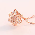 Collar maguen rose con piedra - Libreria Jerusalem Centro