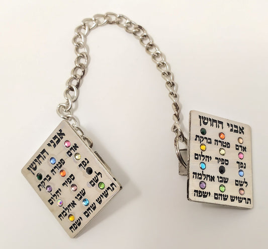 Tallit joshen silver brooches 00329