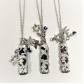 Quartz Pendant With Hand, Magen And Eyes 12384