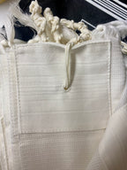 Talit Gadol LANA Blanco Antideslizante Talla 50 TY
