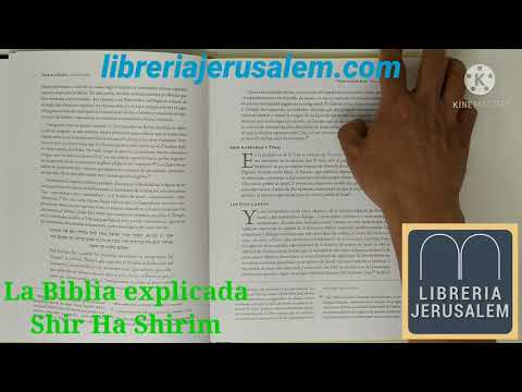 Shir Hashirim El Cantar de Cantares la Biblia explicada
