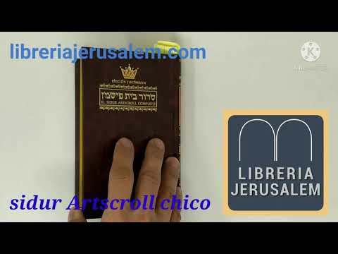 Sidur Artscroll chico Ashkenazi