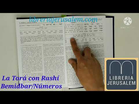 La Tora con Rashi Bamidbar