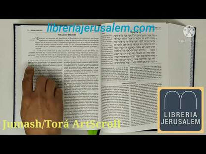El Jumash Artscroll con Haftara Grande 20x24cm [Biblia Pentateuco]