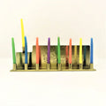 Janukia 9 Brazos Metalica Sencilla para velas 05603