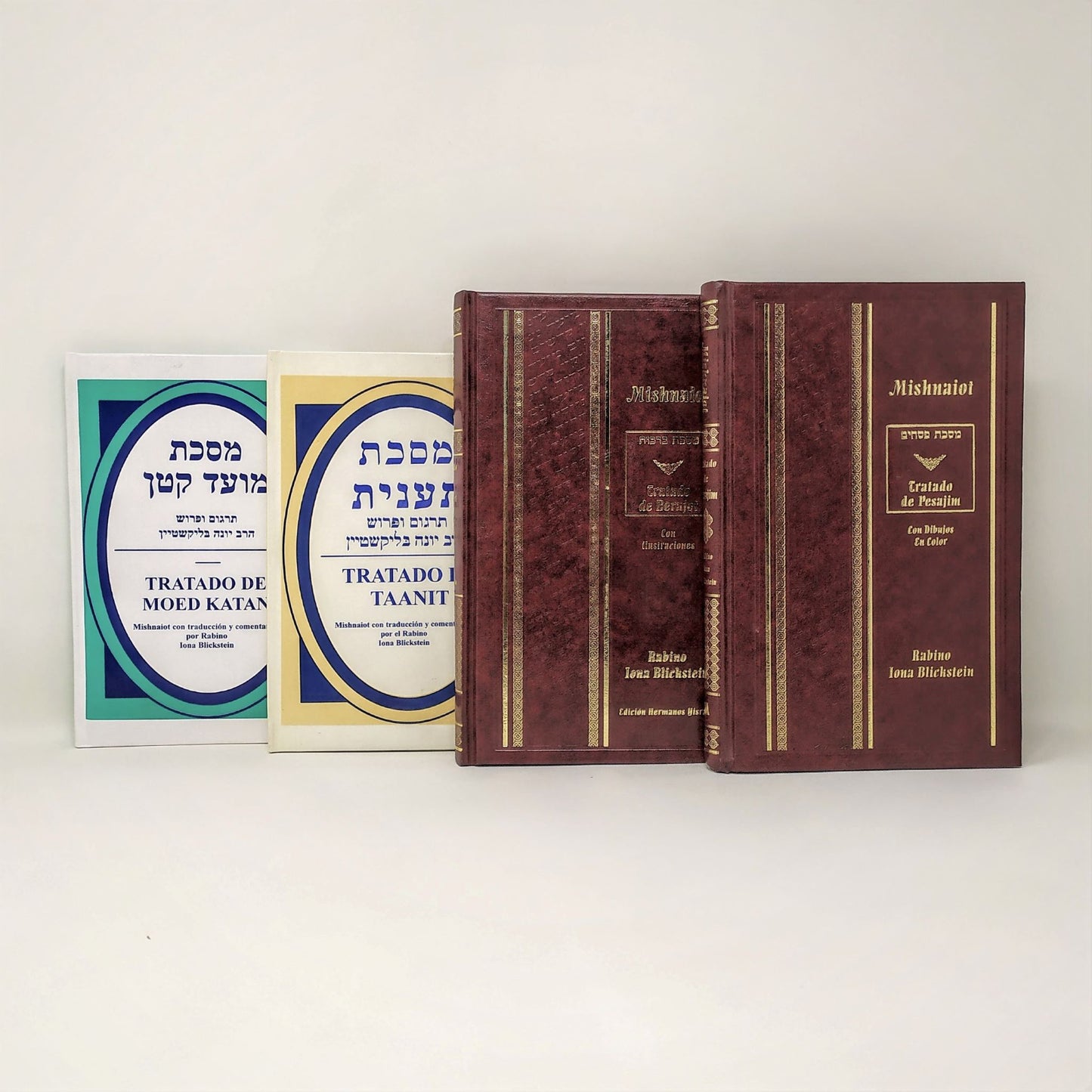 Mishnaiot Juego de 4 Tomos - Libreria Jerusalem Centro