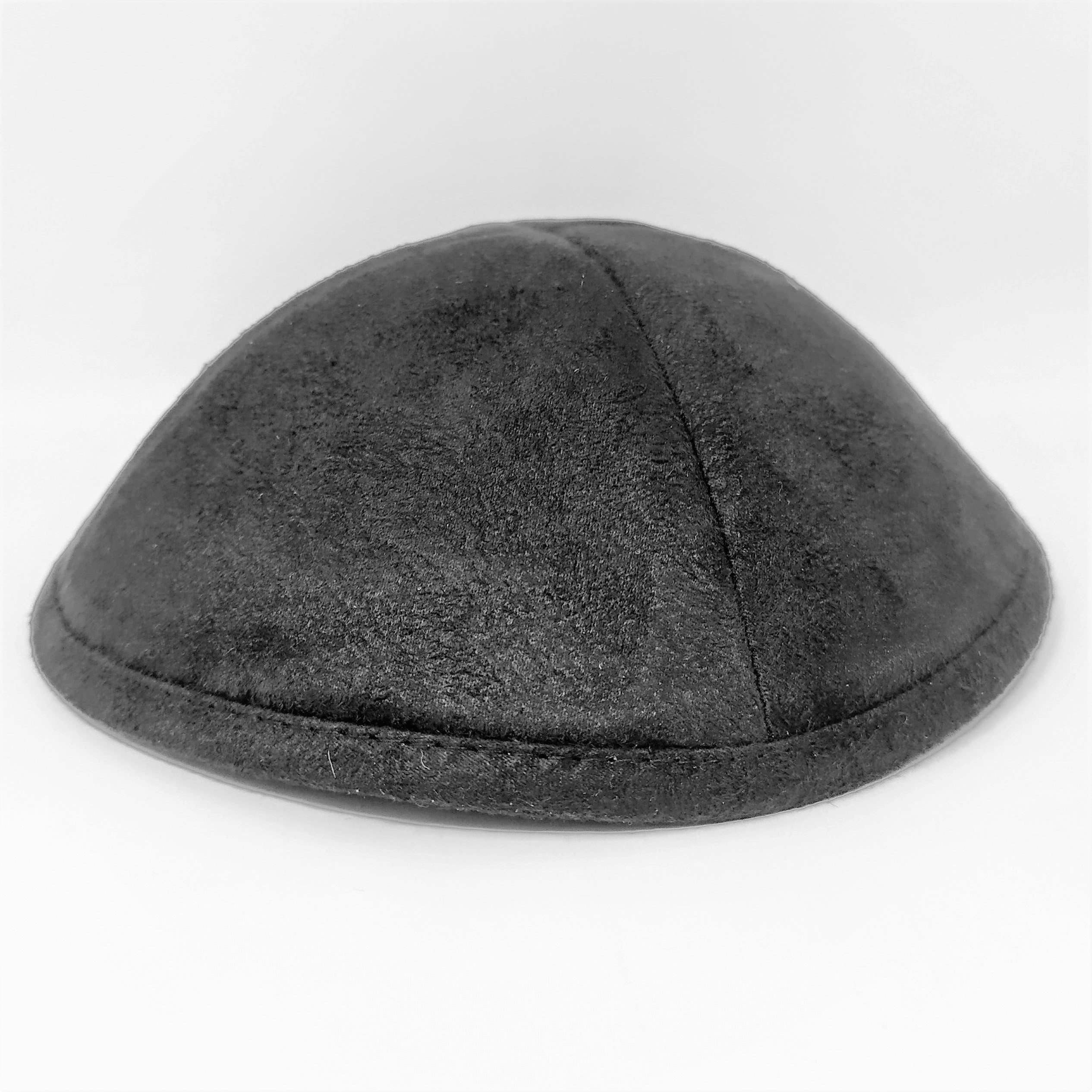 Kipá de gamuza color negro talla 3 11263