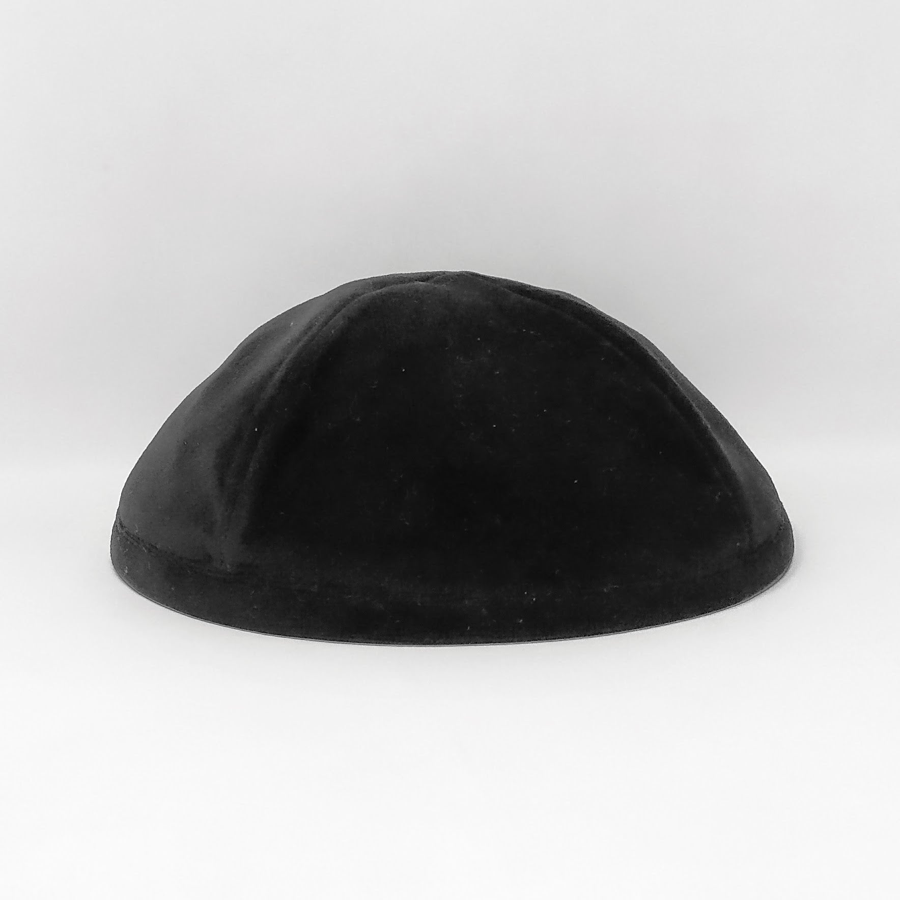 Kipa Terciopelo Negra Jerusalem Talla 7 10045 - Libreria Jerusalem Centro