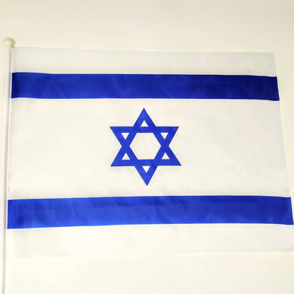Bandera de Tela 30 x 45cm - Libreria Jerusalem Centro