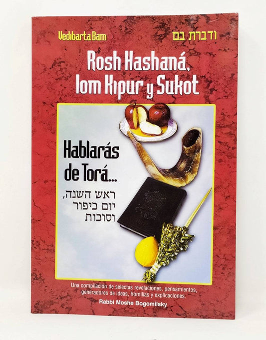 Hablaras de Torá Rosh Hashana Iom Kipur y Sukot - Libreria Jerusalem Centro