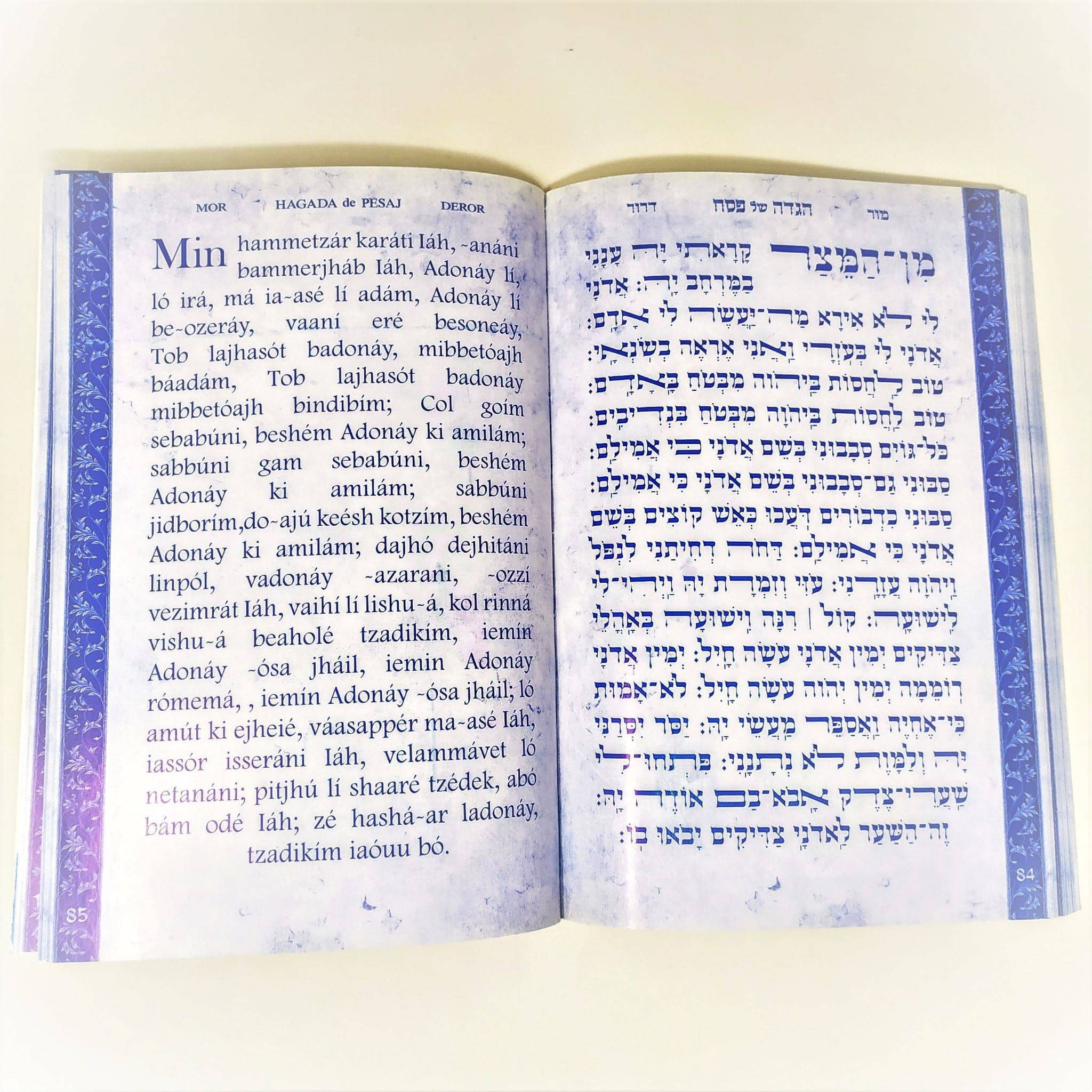 Hagada de Pesaj Mor Deror - Libreria Jerusalem Centro