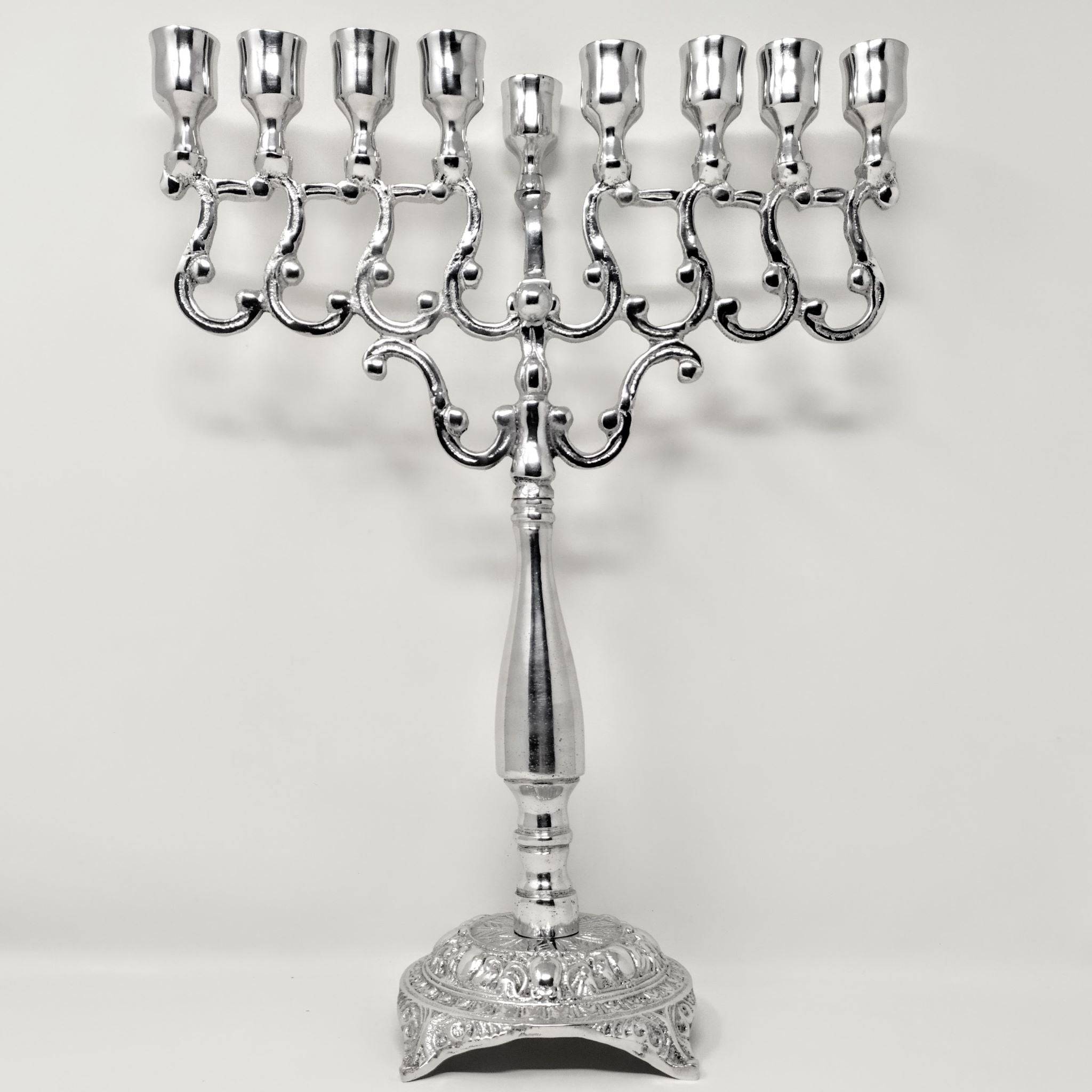 Janukia 9 Brazos de Pewter  Barroca 16701 - Libreria Jerusalem Centro