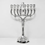 Janukia 9 Brazos de Pewter  Flor 16702 - Libreria Jerusalem Centro