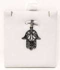 Dije hamsa Art plata 70492 - Libreria Jerusalem Centro