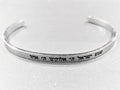 Pulsera finita Shema Israel acero inoxidable - Libreria Jerusalem Centro
