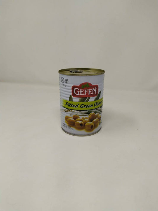 Aceitunas gefen olives green pitted can 19 oz. - Libreria Jerusalem Centro